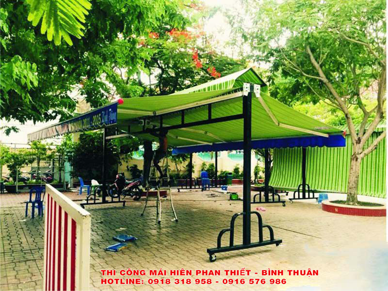 Mái hiên đẹp, giá rẻ, chất lượng tại Phan Thiết, Bình Thuận